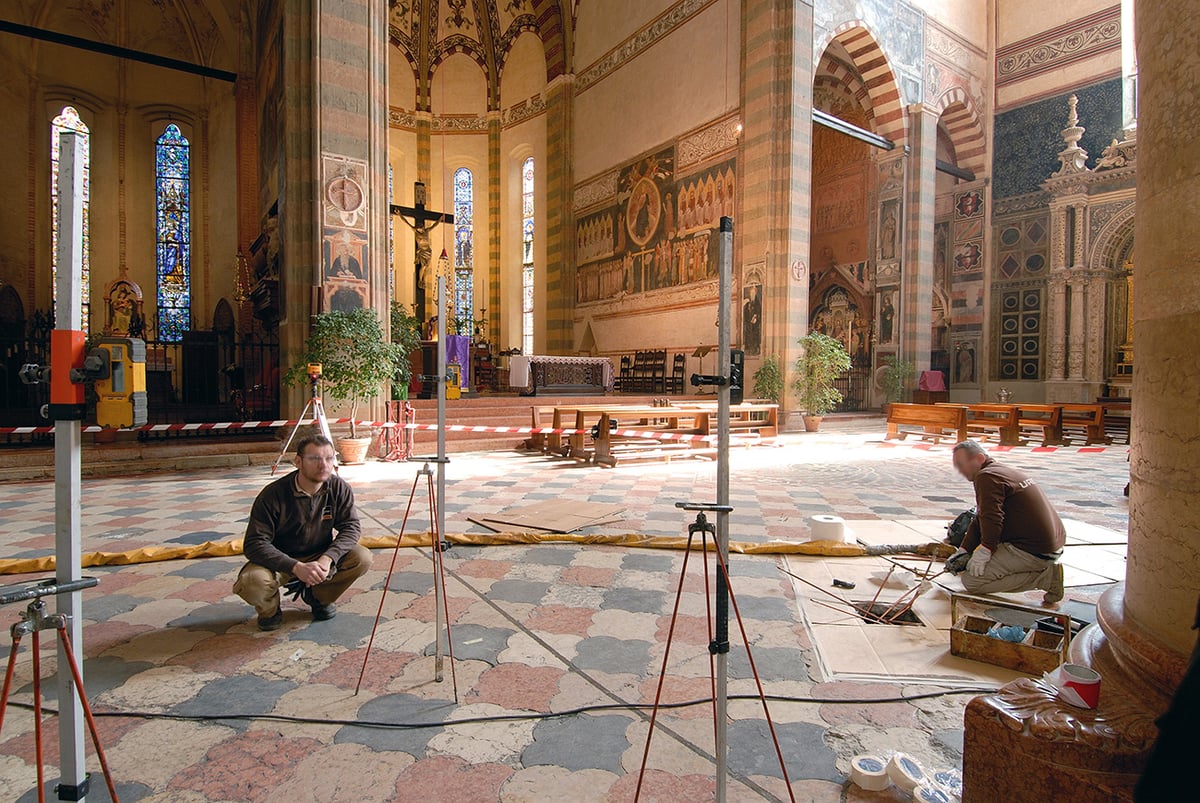 consolidation lifting basilica floors subject to failure