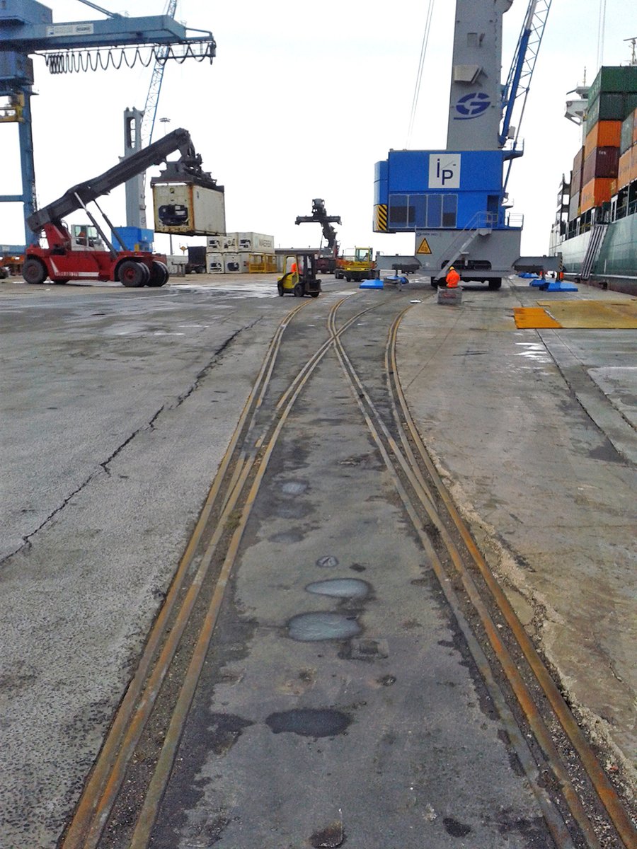 soil consolidation under floor overhead crane