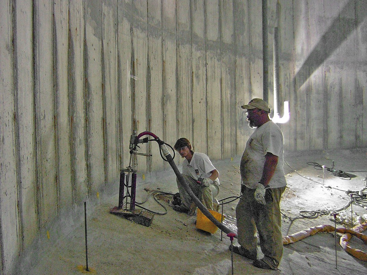 injections expanding resins soil consolidation foundation purifier