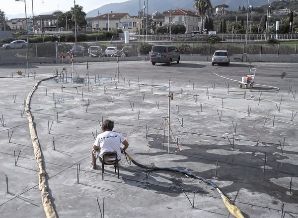 injections expanding resins consolidation flooring porto loano