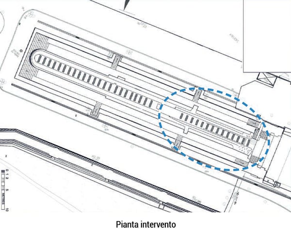 plant intervention injections expanding resins consolidation masonry basin dry dock