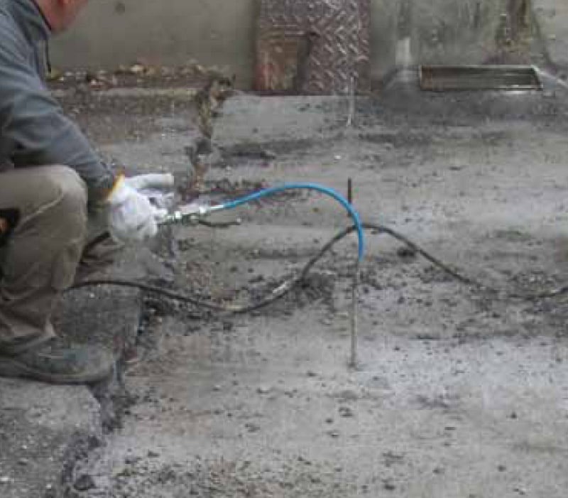 injection expanding resins uretek waterproofing railway underpass