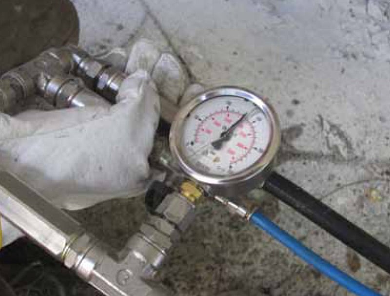 injection expanding resins waterproofing railway underpass