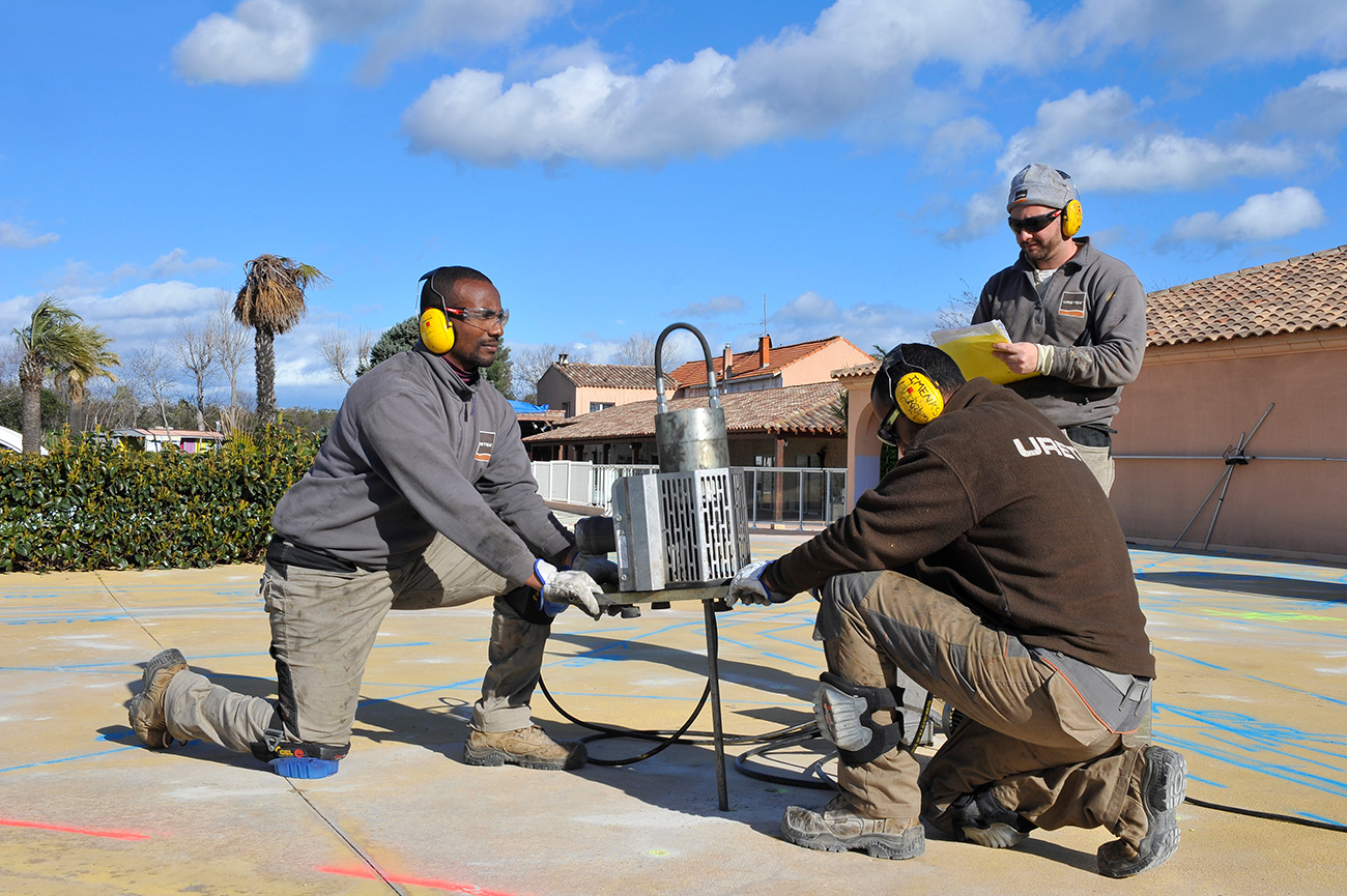 penetrometric tests consolidation of foundation soil