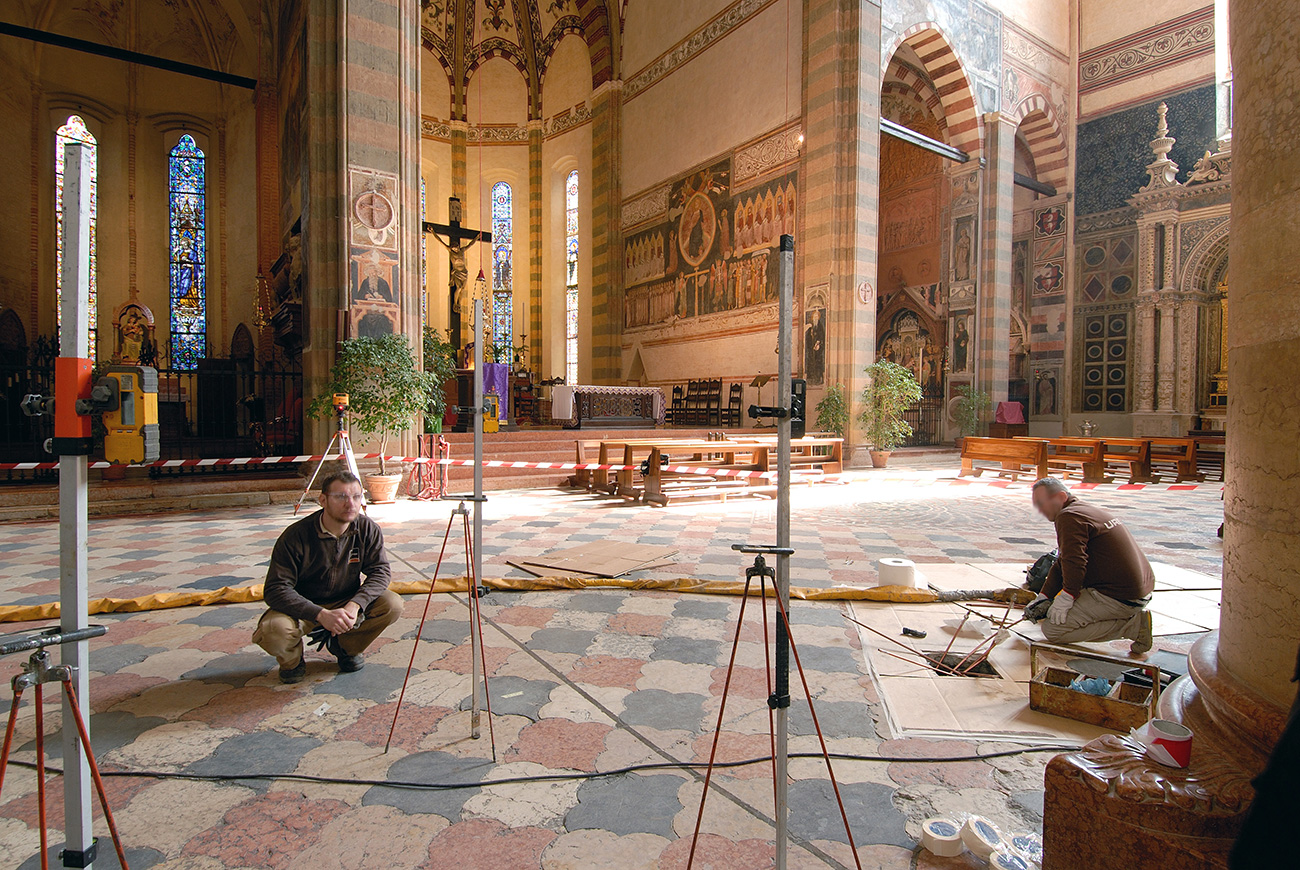 consolidation lifting basilica floors subject to failure