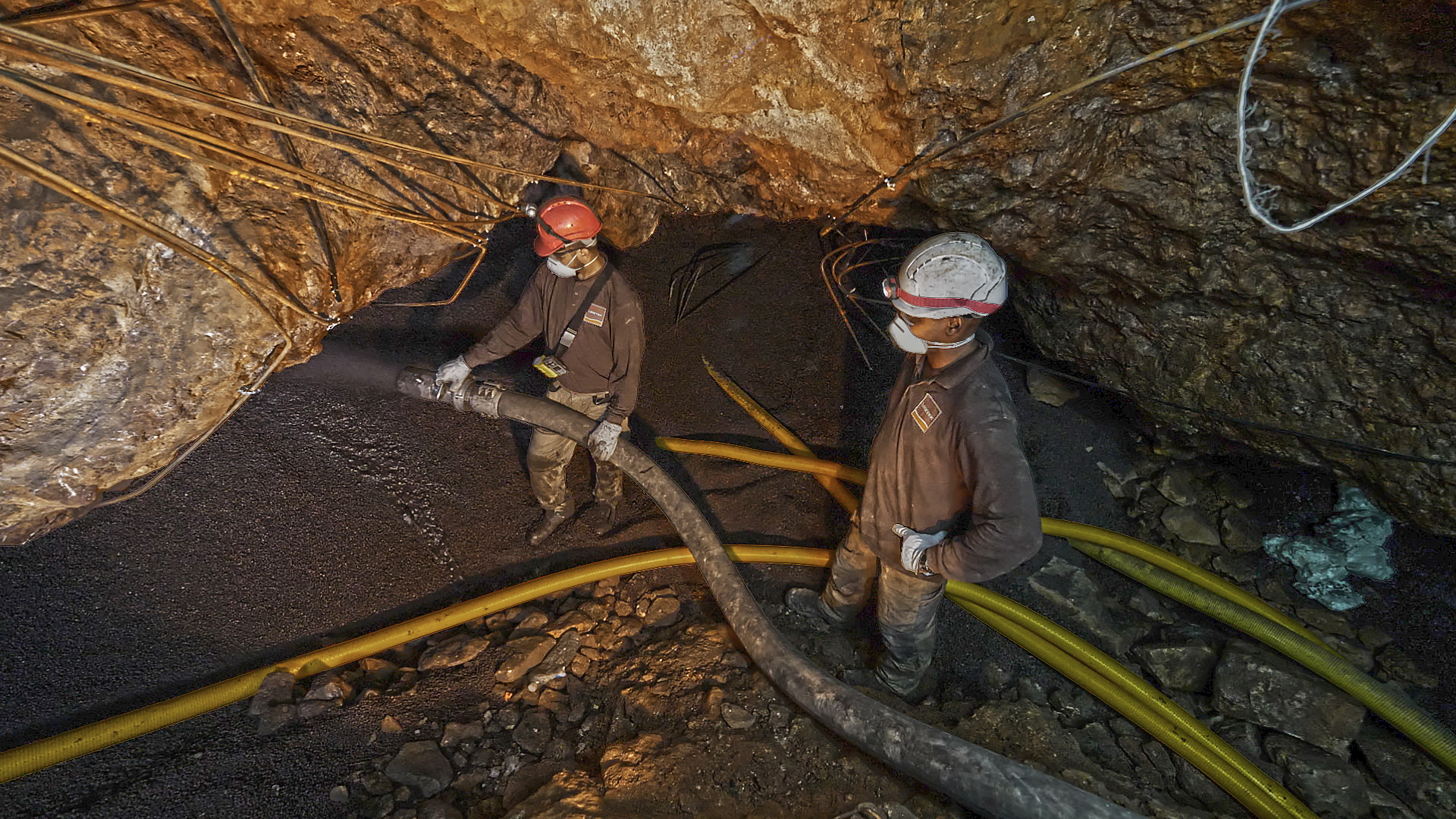 filling cavities underground crawl spaces