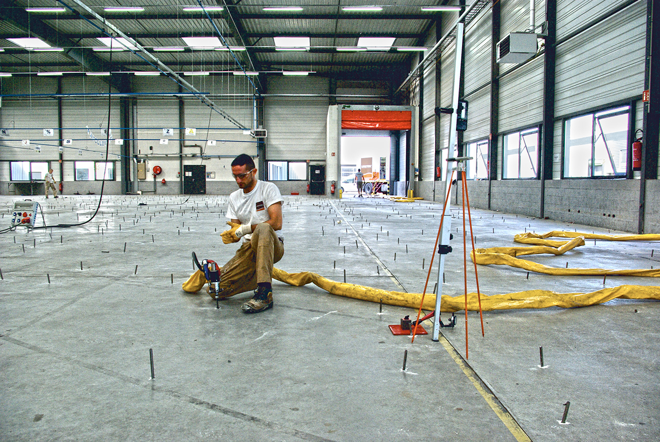 lifting industrial flooring