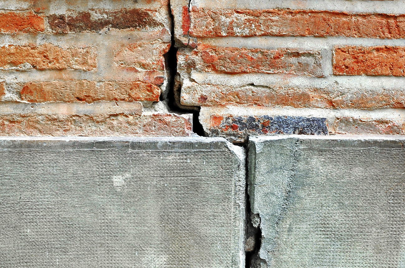 structural defects masonry blocks