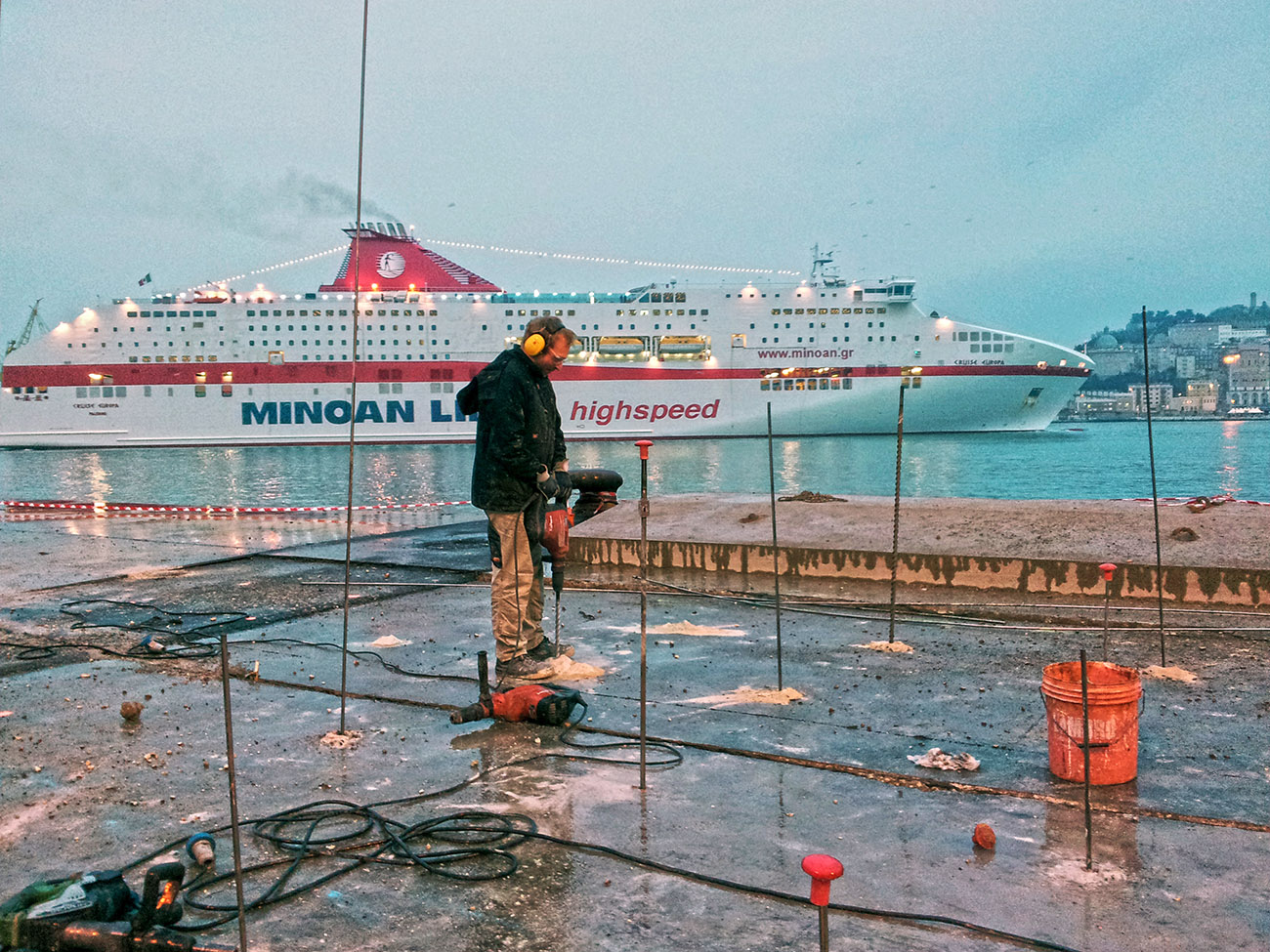 we consolidate land foundation paving ports