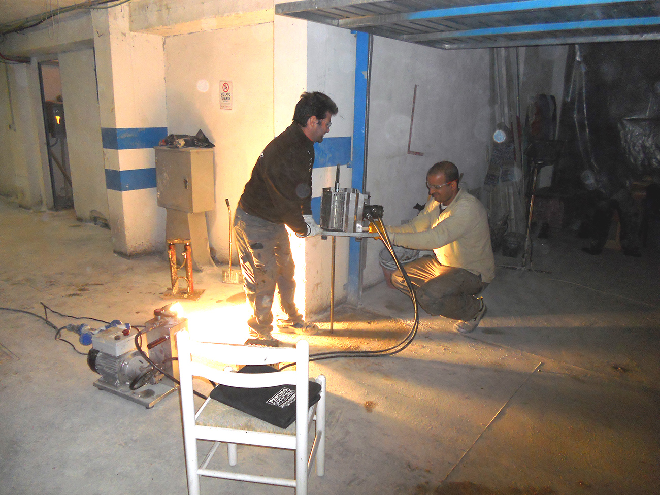 foundation soil consolidation for damage caused earthquake 2009