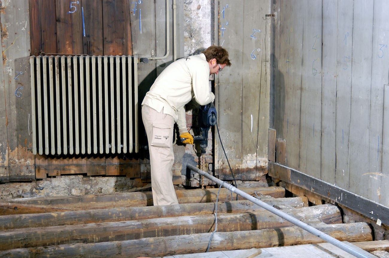 soil consolidation intervention foundation expanding resins uretek