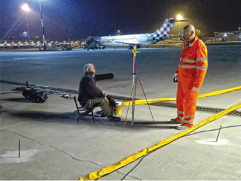 injection expanding resins lifting airport flooring